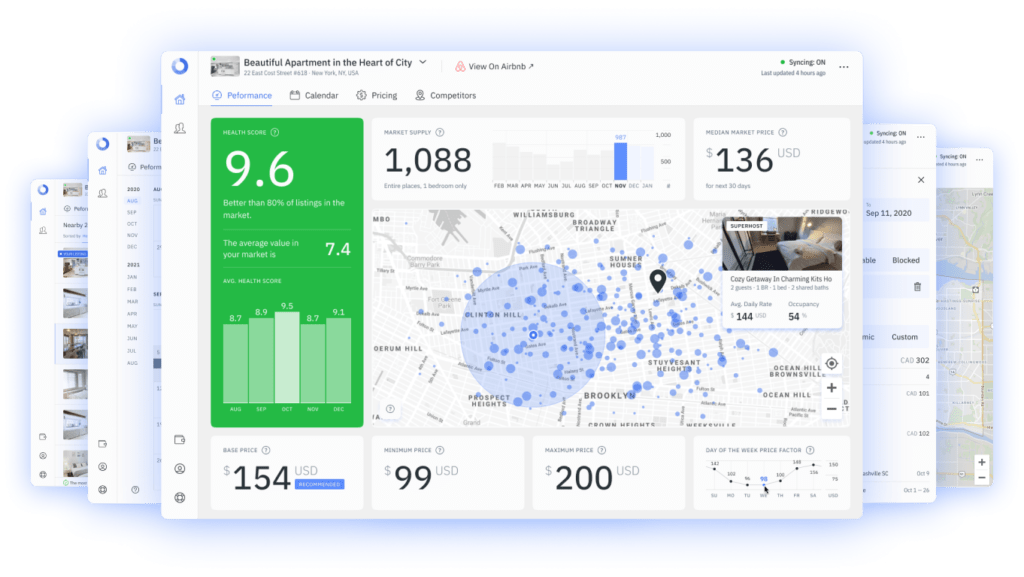 DPGO Software for dynamic pricing. Airbnb dynamic pricing tools. Smart pricing for hosts.