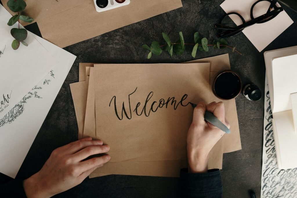 Welcome Sign Co Hosting Airbnb