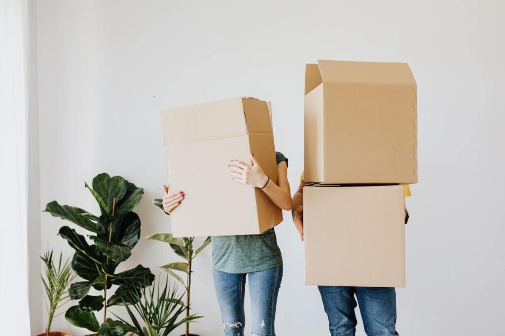 Movers for a long-term rental permanent home