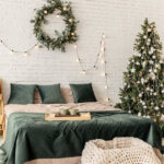 Airbnb, decorated for Christmas, is not just a place to live, it is also a perfect spot for photoshoots