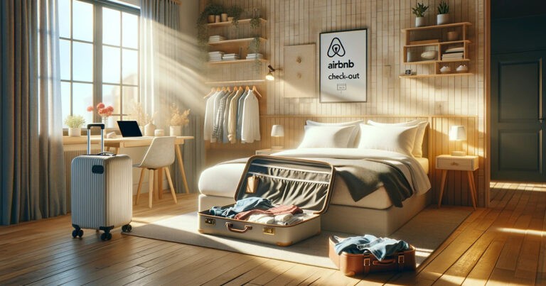 Airbnb check-out instructions
